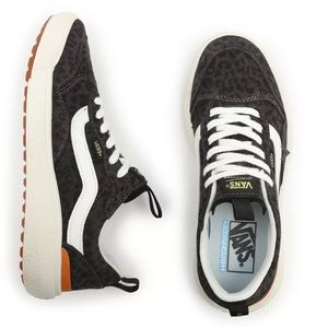 Vans grey leopard shoes